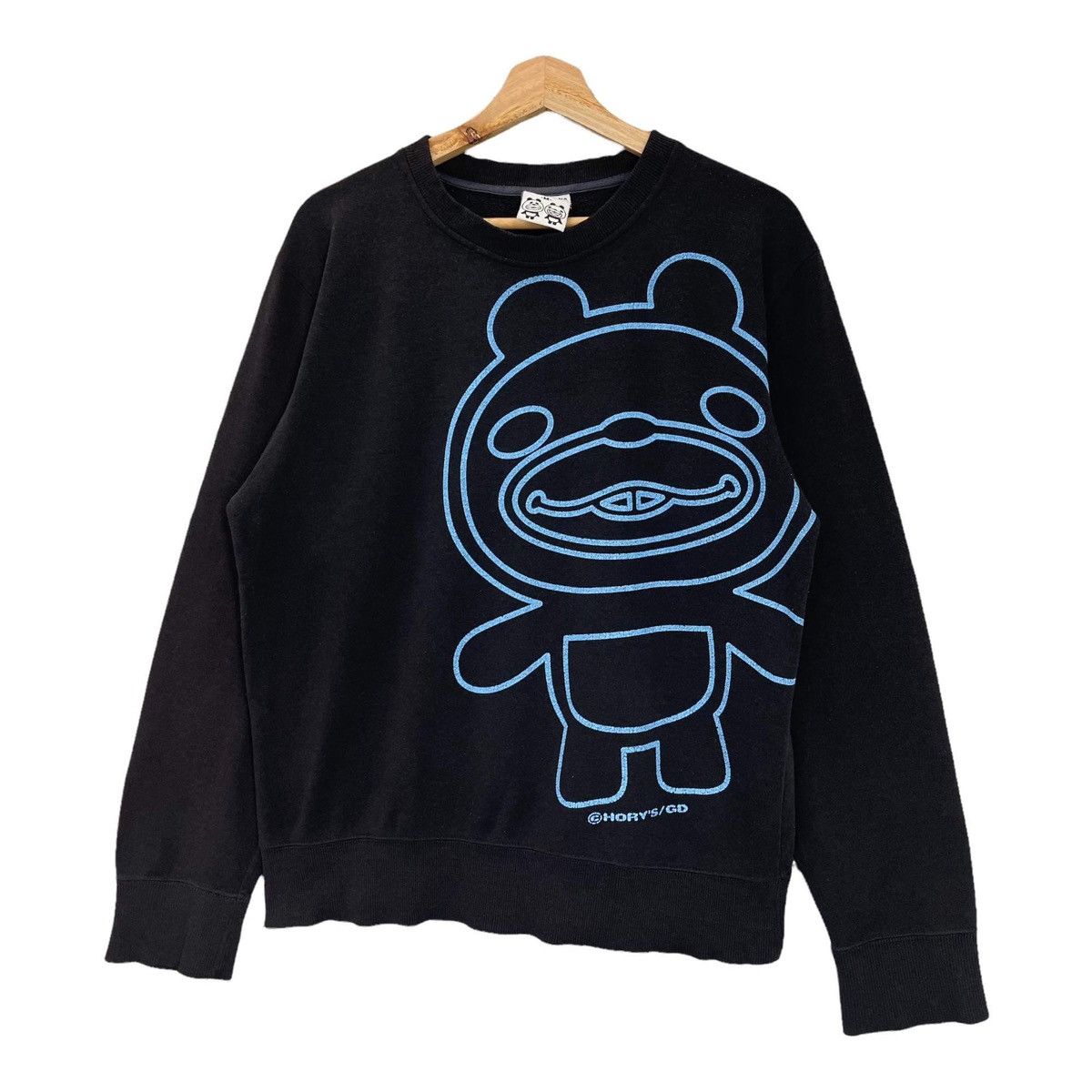 Japanese Brand Pandari Na Big Logo Crewneck Sweatshirt Size M Size US M / EU 48-50 / 2 - 3 Thumbnail