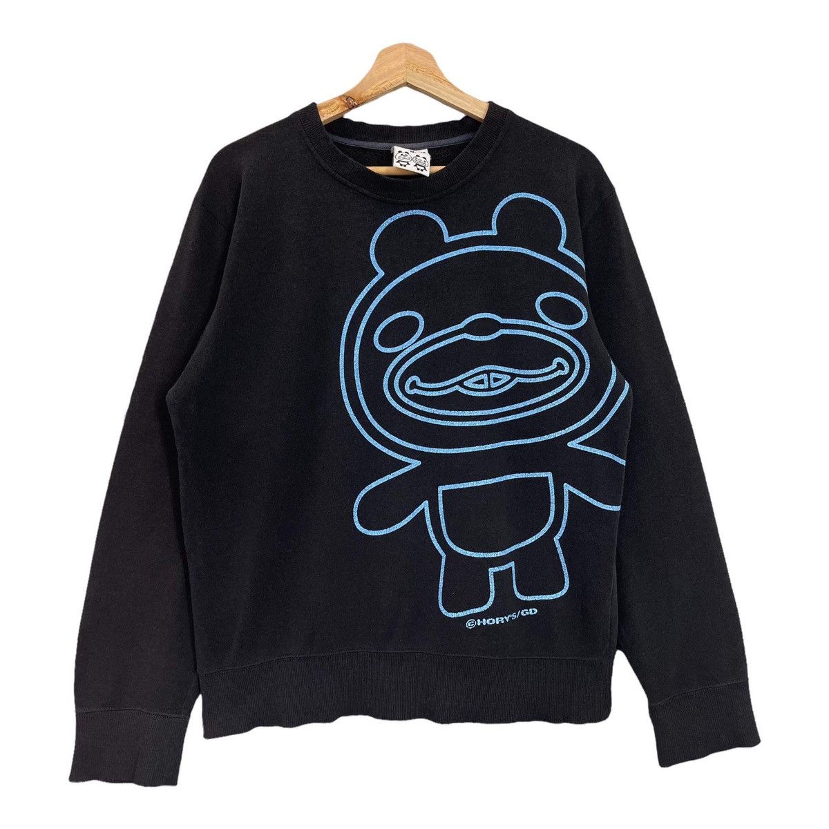Japanese Brand Pandari Na Big Logo Crewneck Sweatshirt Size M Size US M / EU 48-50 / 2 - 1 Thumbnail