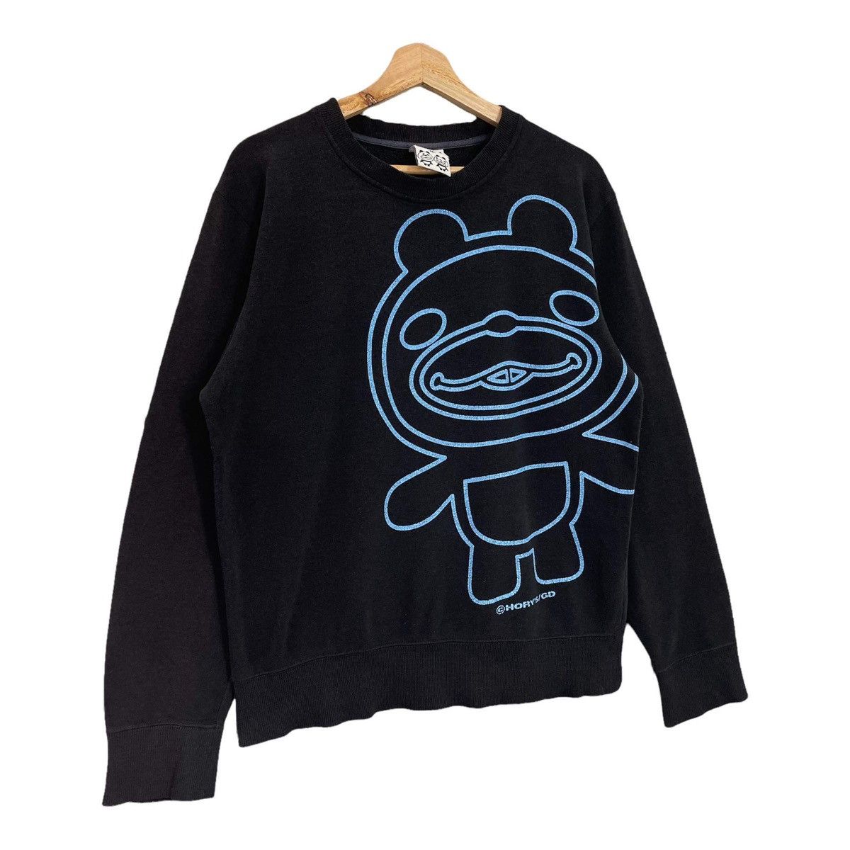 Japanese Brand Pandari Na Big Logo Crewneck Sweatshirt Size M Size US M / EU 48-50 / 2 - 2 Thumbnail