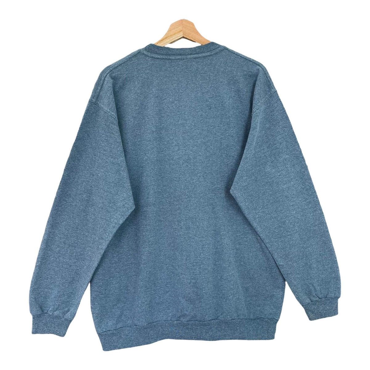 Trussardi Vintage Trussardi Big Logo Embroidered Crewneck Sweatshirt Size US L / EU 52-54 / 3 - 7 Thumbnail