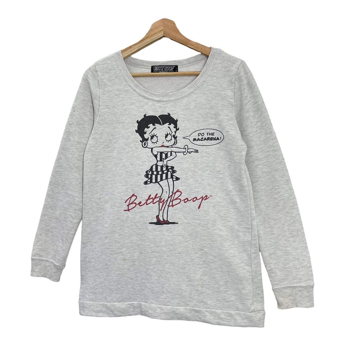 Cartoon Network Betty Boop Pullover Big Logo Printed Sweatshirt Size S Size US S / EU 44-46 / 1 - 3 Thumbnail
