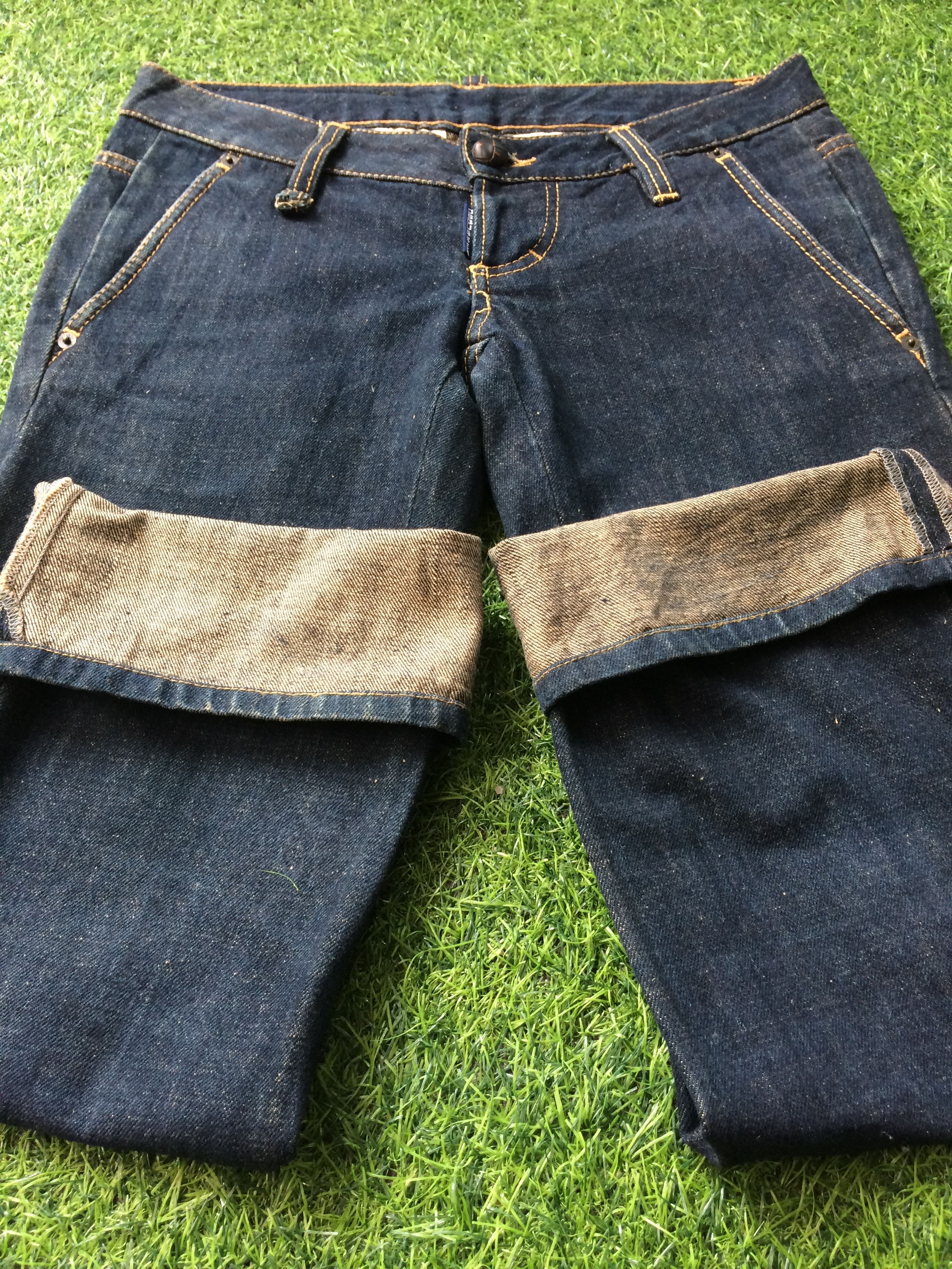 Dsquared2 Dsquared2 Lady Bootcut Low Waist Denim Jean #D-221 Size 31" - 6 Thumbnail