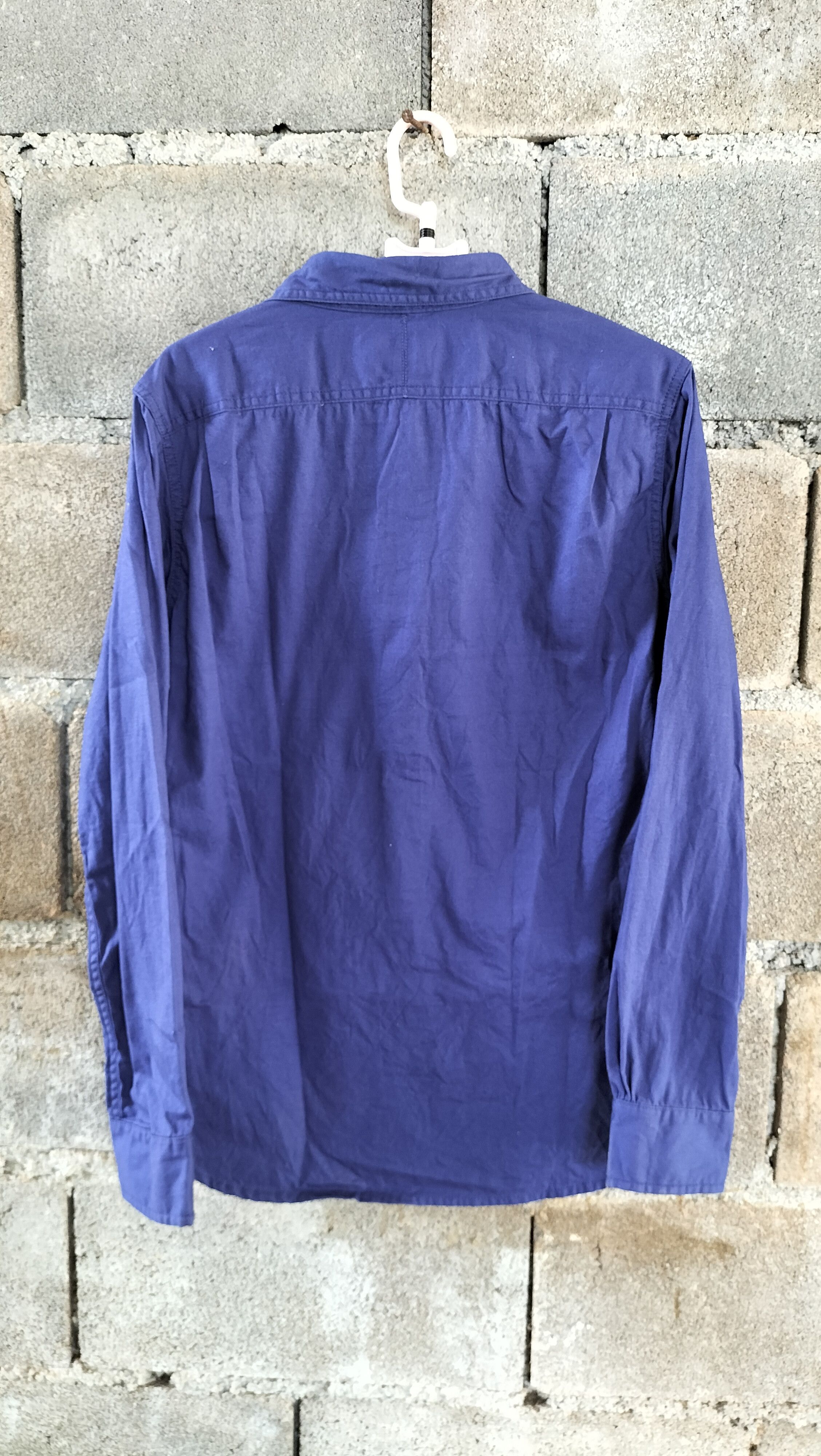 Japanese Brand Surplus Seminary Workwear Shirt Embroidery SPCO Size US M / EU 48-50 / 2 - 15 Thumbnail