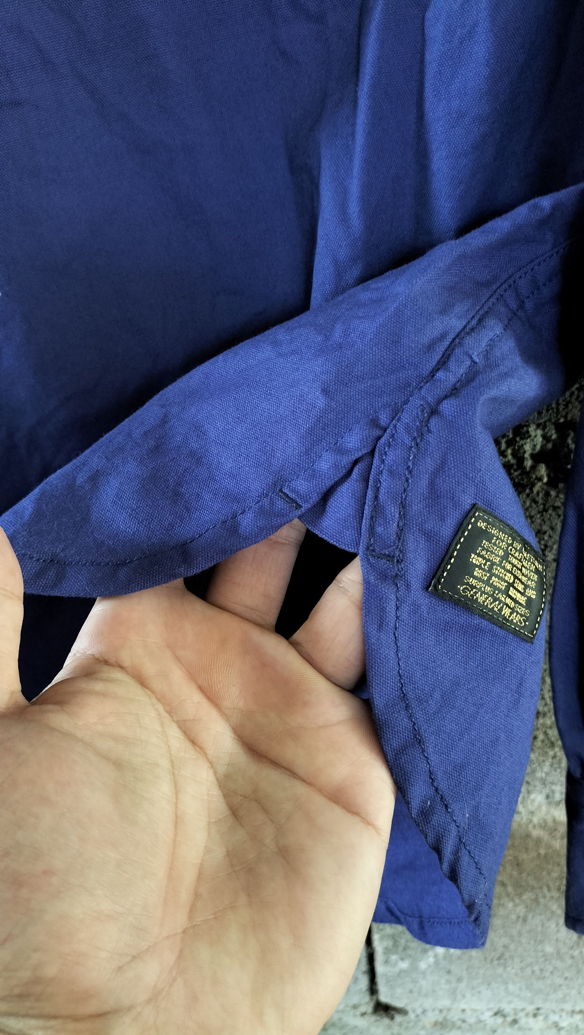 Japanese Brand Surplus Seminary Workwear Shirt Embroidery SPCO Size US M / EU 48-50 / 2 - 10 Thumbnail