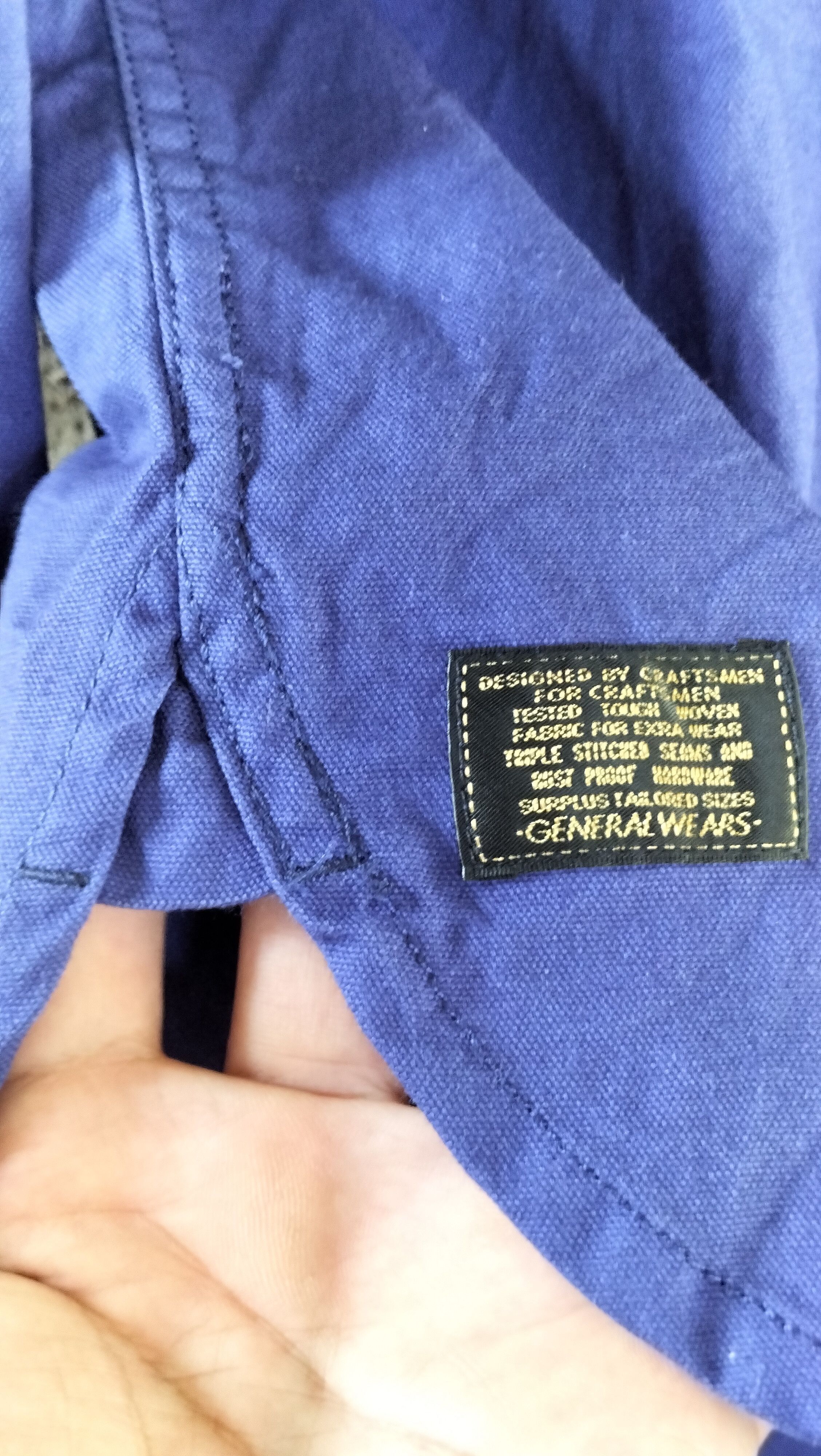 Japanese Brand Surplus Seminary Workwear Shirt Embroidery SPCO Size US M / EU 48-50 / 2 - 11 Thumbnail