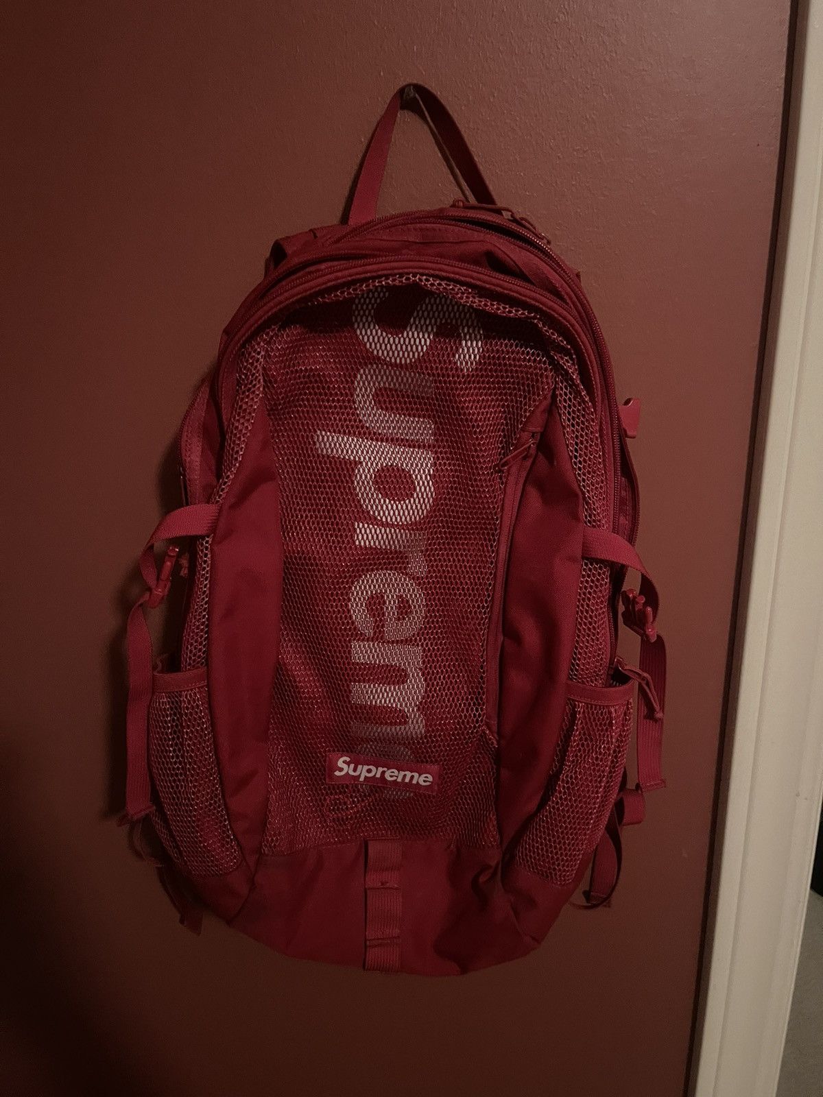 Supreme Vampire Boy Backpack Red [SS21] - Prior