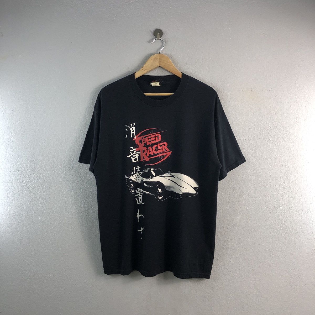 Vintage Speed Racer Japan Anime Action Racing Movie Tees