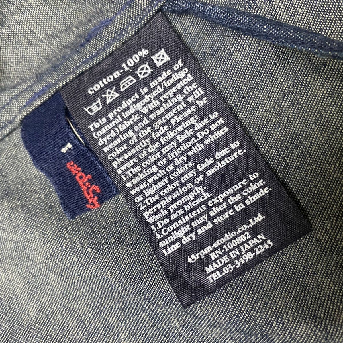 45rpm 45Rpm denim indigo wrap maxi dress Size M / US 6-8 / IT 42-44 - 9 Thumbnail