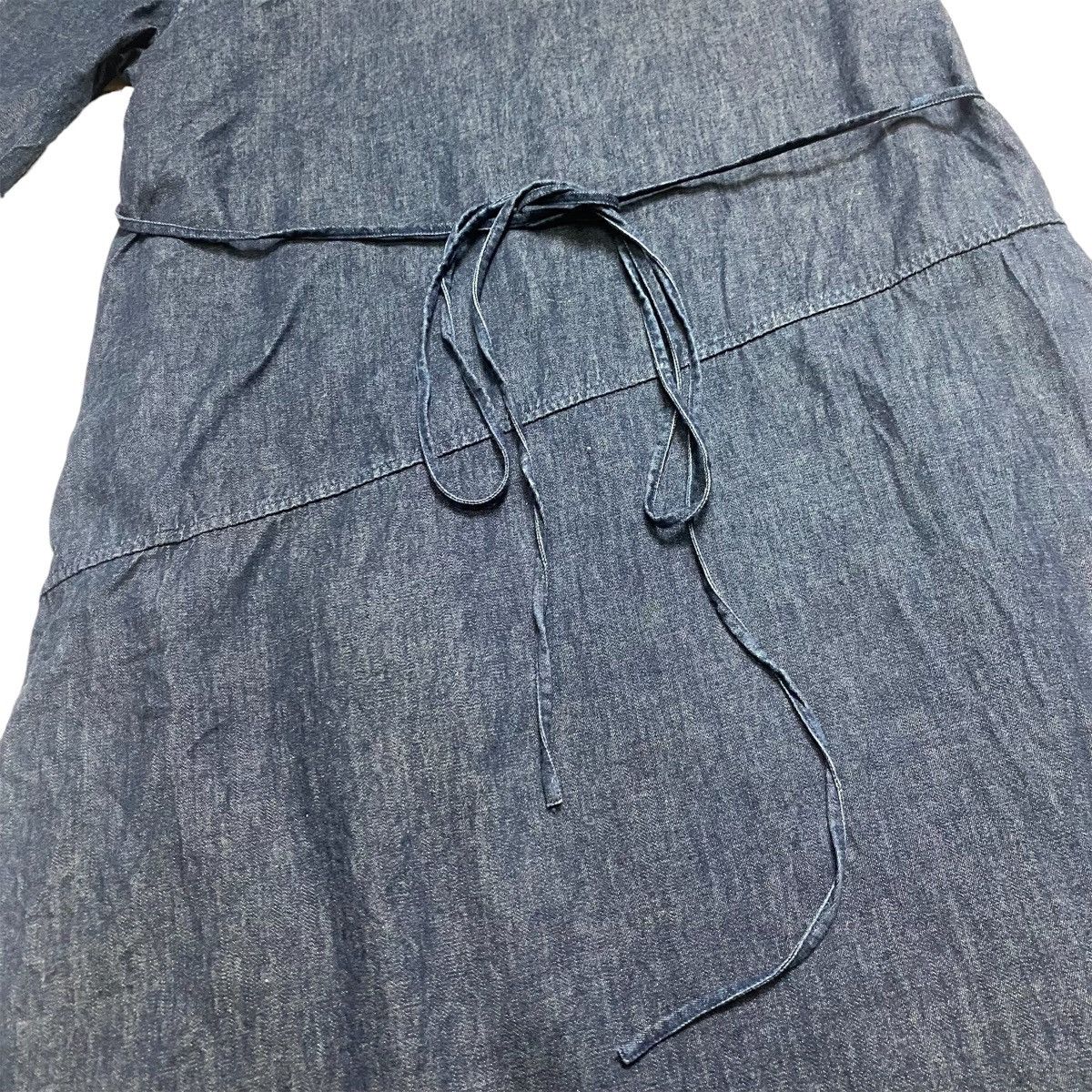 45rpm 45Rpm denim indigo wrap maxi dress Size M / US 6-8 / IT 42-44 - 6 Thumbnail