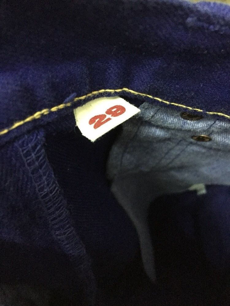 HOLLYWOOD RANCH MARKET × Indigo Japanese Brand HRM Indigo Blue Jeans Size US 30 / EU 46 - 4 Thumbnail