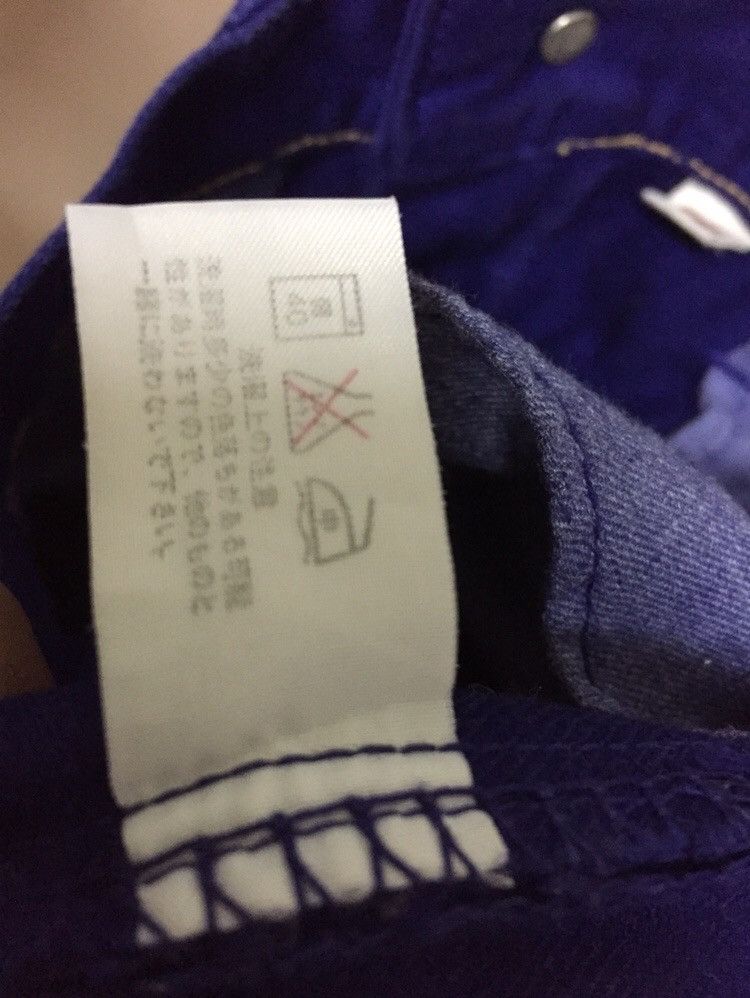 HOLLYWOOD RANCH MARKET × Indigo Japanese Brand HRM Indigo Blue Jeans Size US 30 / EU 46 - 6 Thumbnail