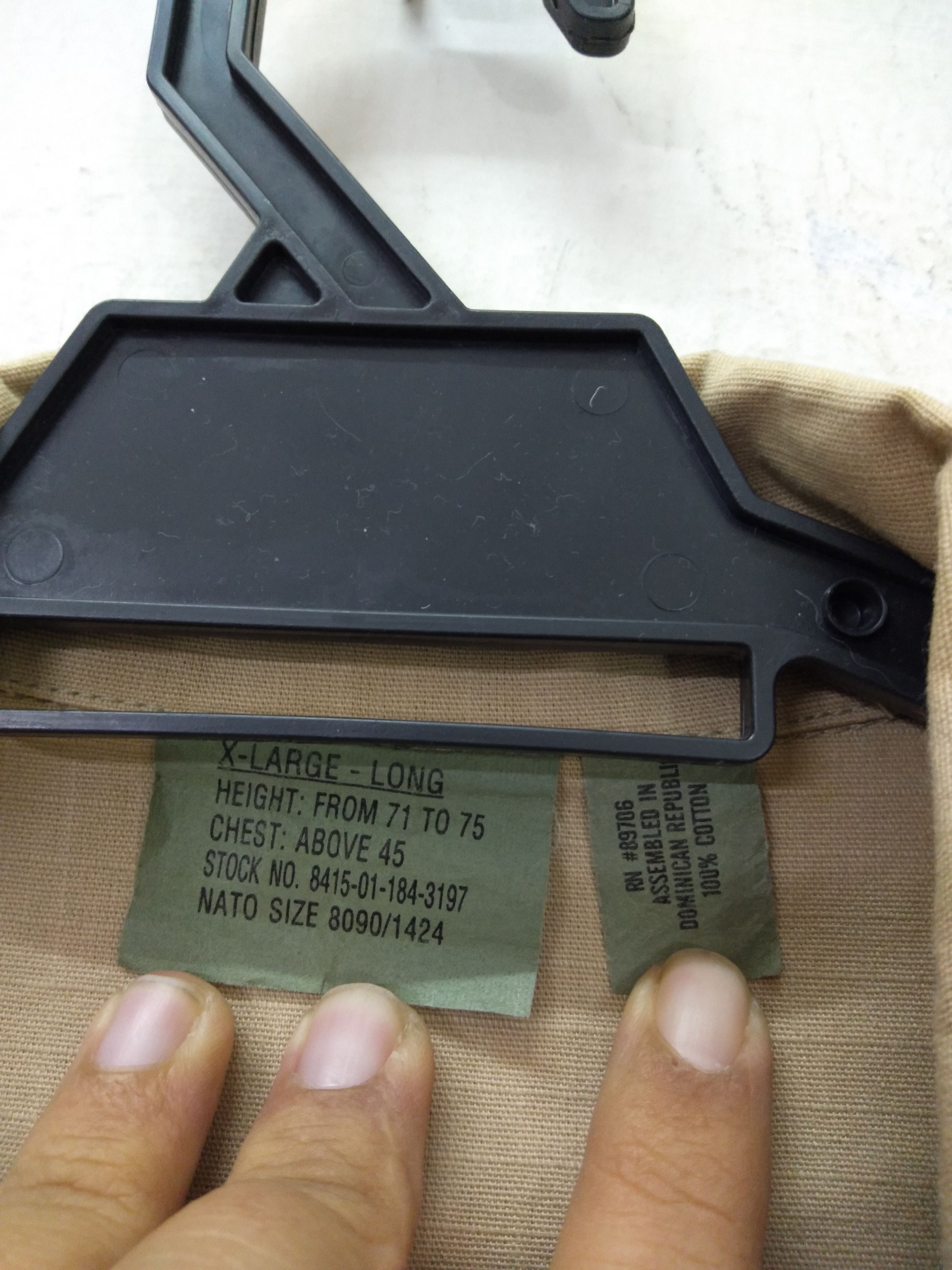 Vintage Vintage Army Air Force poplin Combat Coat Size US XL / EU 56 / 4 - 4 Thumbnail