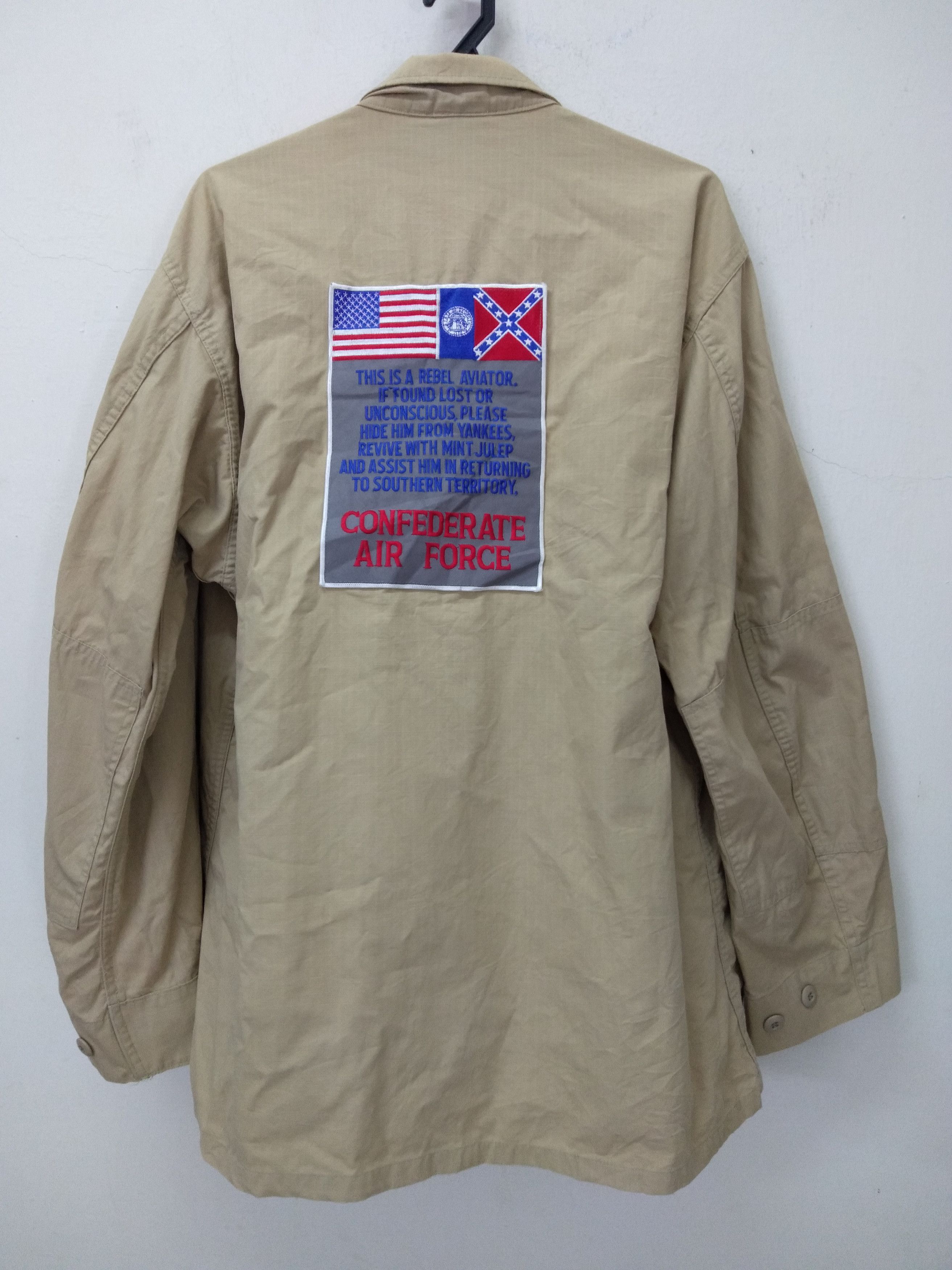 Vintage Vintage Army Air Force poplin Combat Coat Size US XL / EU 56 / 4 - 1 Thumbnail