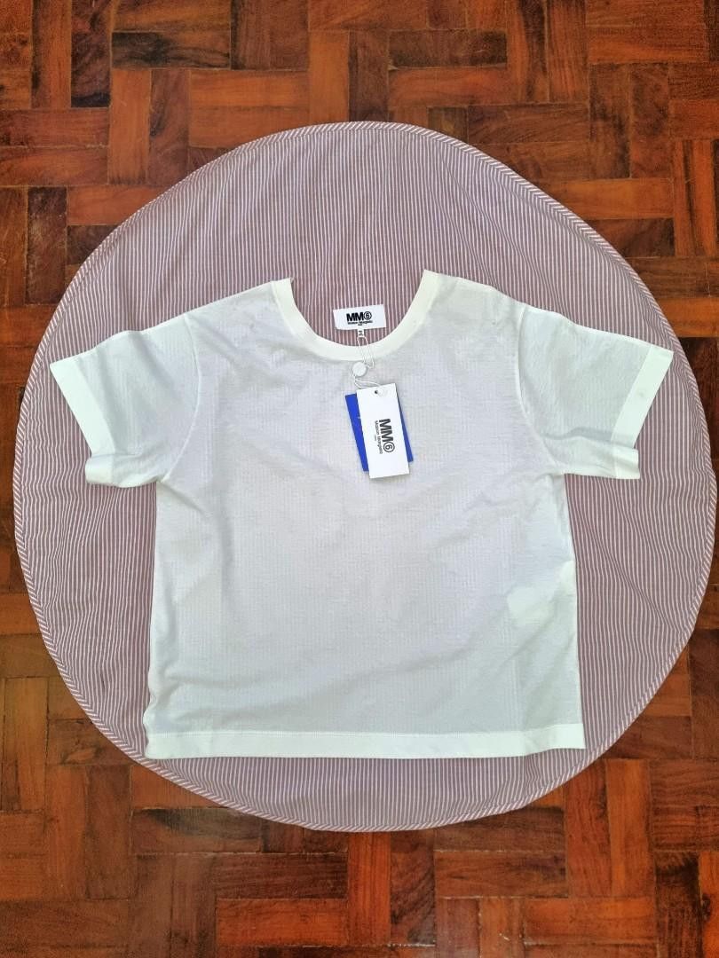 Maison Margiela Maison Martin Margiela Spring 2019 MM6 Circle Shirt Top Size M / US 6-8 / IT 42-44 - 4 Thumbnail