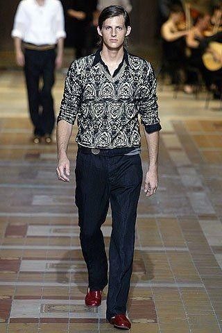 Dries Van Noten Dries Van Noten S/S 2006 Paisley Embossed Cardigan Sweater Size US L / EU 52-54 / 3 - 3 Thumbnail