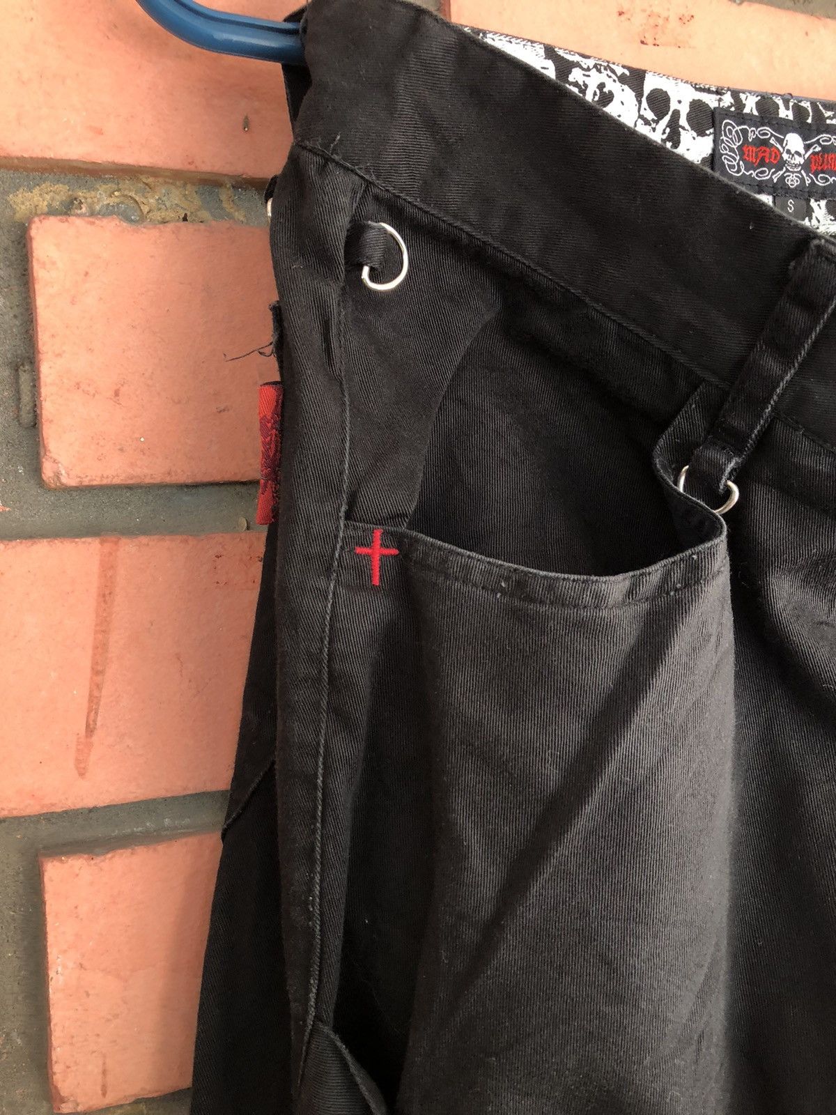 Japanese Brand × Seditionaries mad punks seditionaries skull bondage pants Size US 28 / EU 44 - 4 Thumbnail
