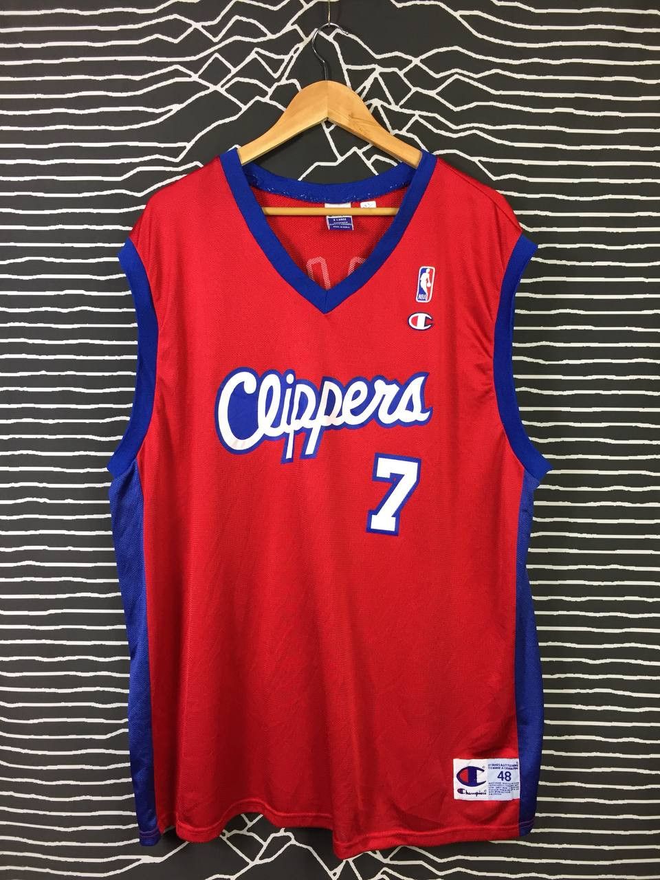 Champion 90s 00s Champion NBA LA Clippers Lamar Odom Jersey Size US XL / EU 56 / 4 - 3 Thumbnail