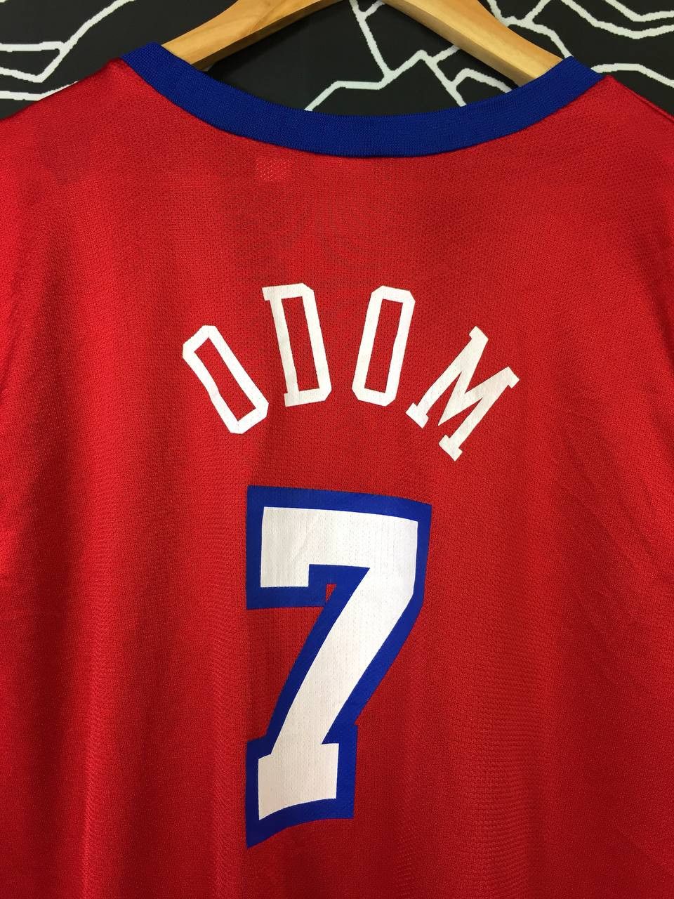 Champion 90s 00s Champion NBA LA Clippers Lamar Odom Jersey Size US XL / EU 56 / 4 - 5 Thumbnail