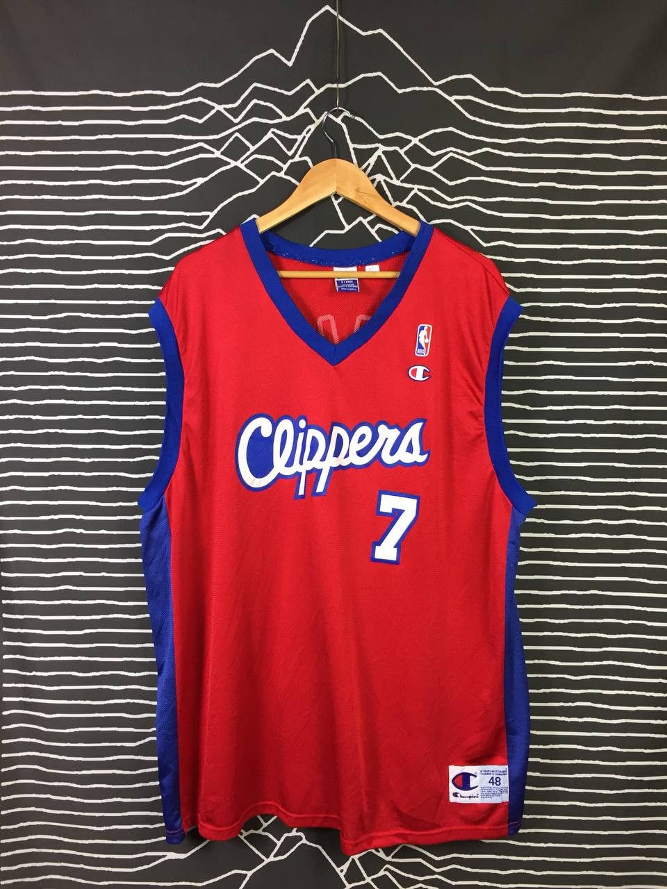 Champion 90s 00s Champion NBA LA Clippers Lamar Odom Jersey Size US XL / EU 56 / 4 - 1 Thumbnail