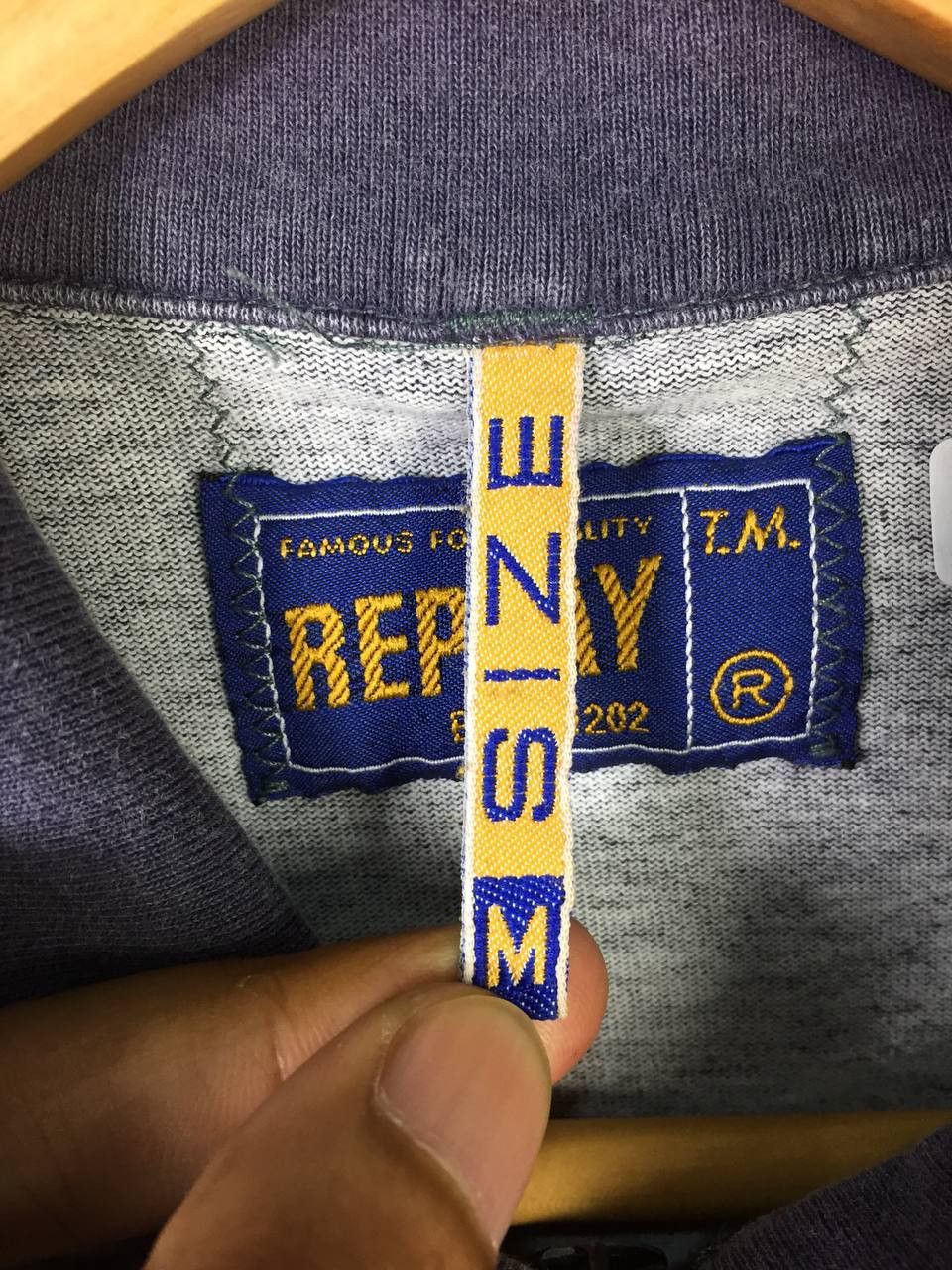 Replay Vtg 90s 00s Replay Jeans Italian Luxury Zipper Shirt Size US M / EU 48-50 / 2 - 8 Thumbnail