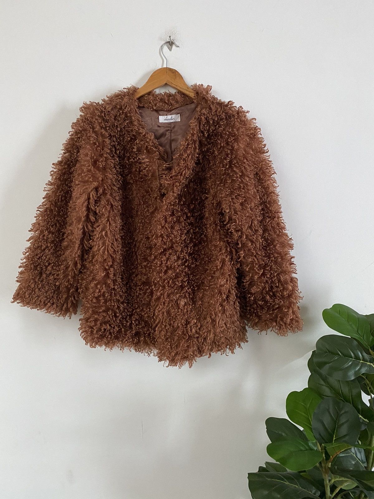 Japanese Brand 💥Rare🇯🇵 Mohair fur Jacket by Dazzlin Japan Size US M / EU 48-50 / 2 - 2 Thumbnail