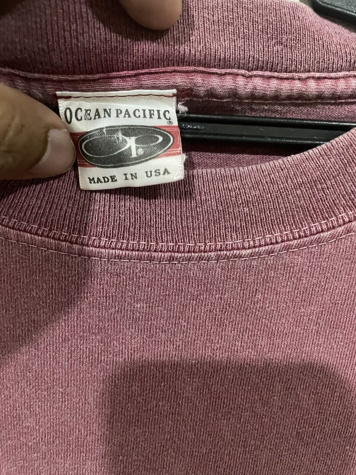 Ocean Pacific × Vintage Very Rare Vintage 80s Ocean Pacific Single Stitch Tee Size US L / EU 52-54 / 3 - 8 Thumbnail