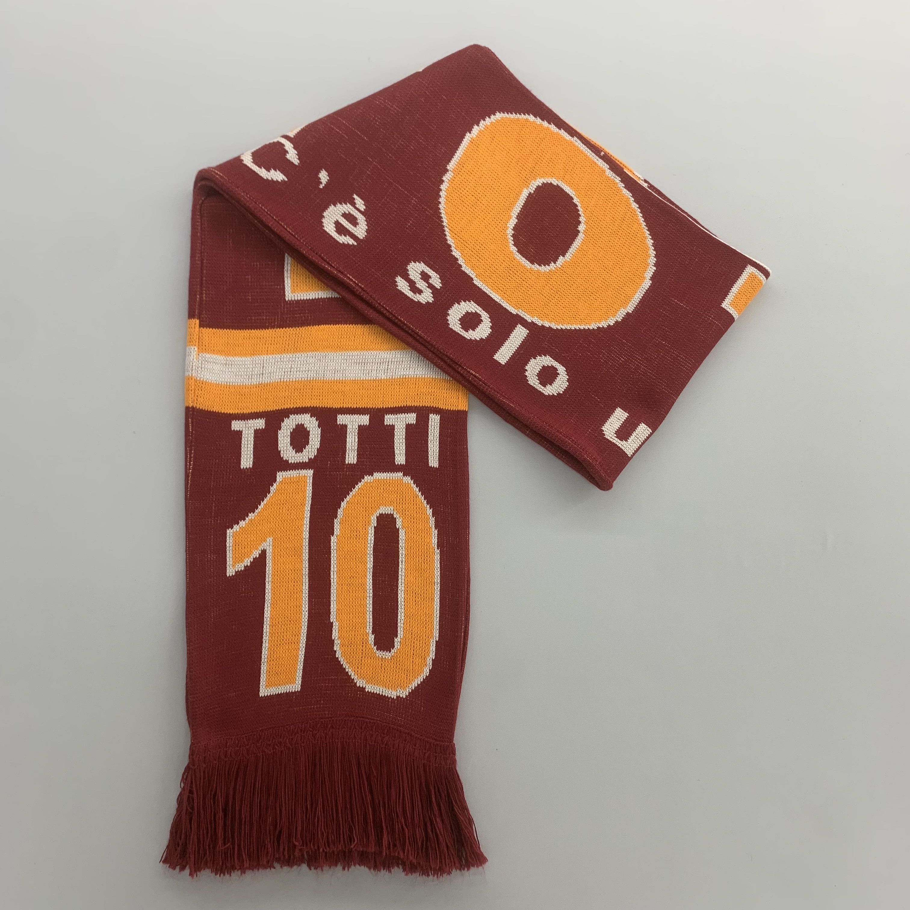 Vintage Totti Vintage Football Scarf AS Roma Club - BL8112