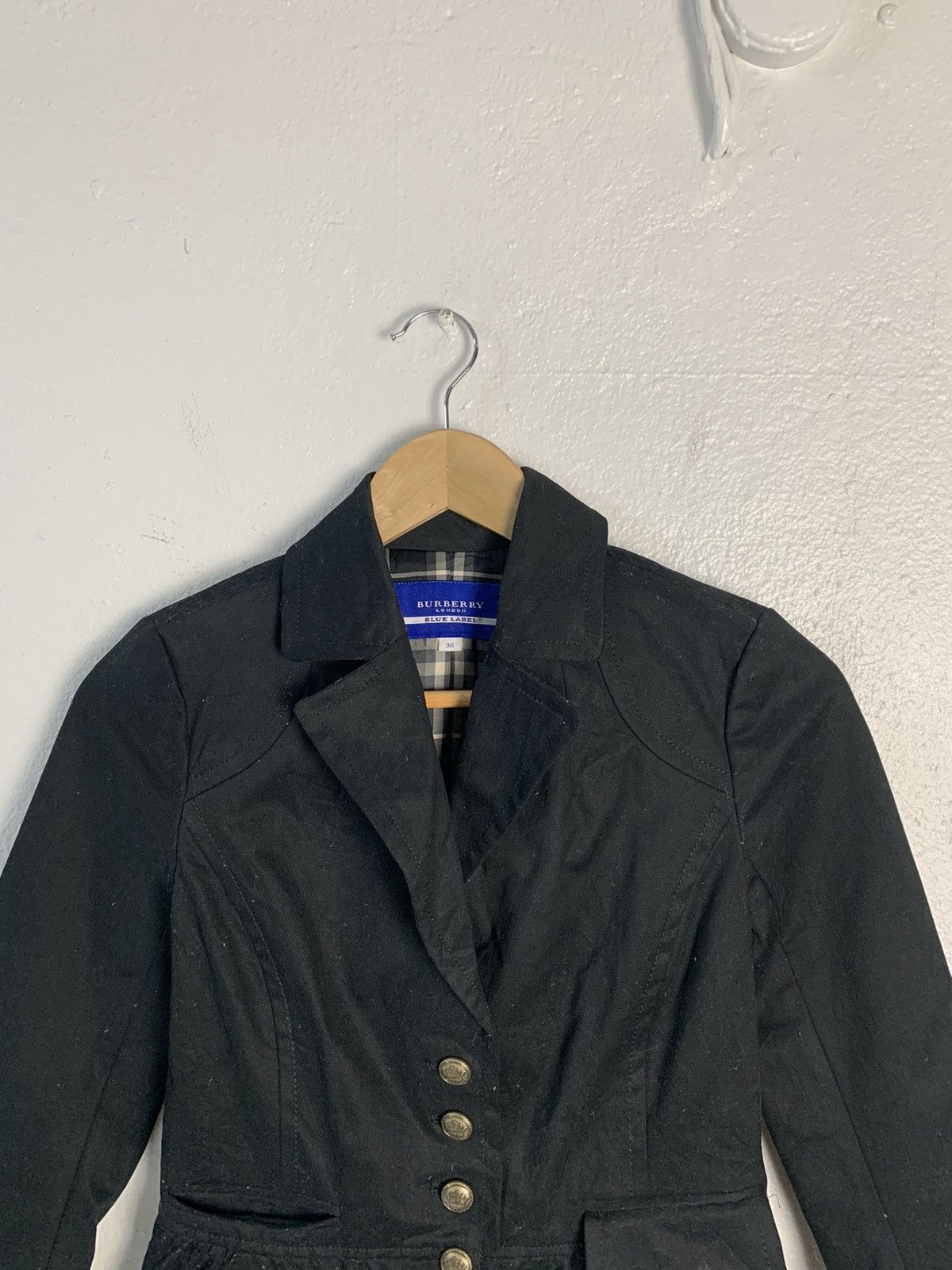 Burberry Burberry London Blue Label Women Jacket Size XS / US 0-2 / IT 36-38 - 4 Thumbnail
