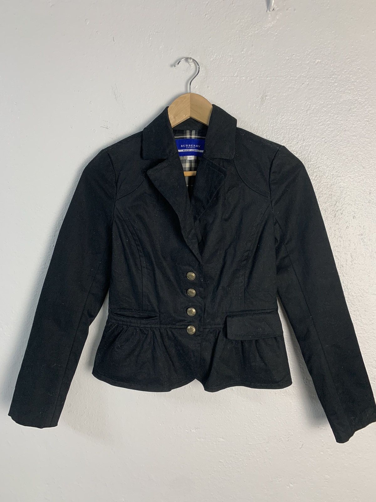 Burberry Burberry London Blue Label Women Jacket Size XS / US 0-2 / IT 36-38 - 1 Thumbnail