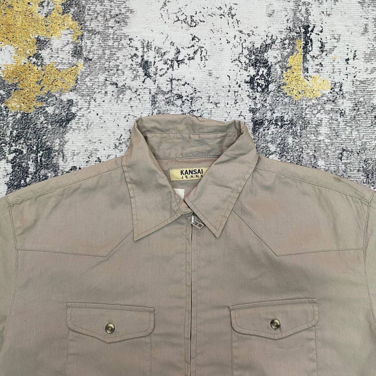 Kansai Yamamoto Z210 KANSAI JEANS WORKWEAR JACKET Size US XL / EU 56 / 4 - 4 Thumbnail