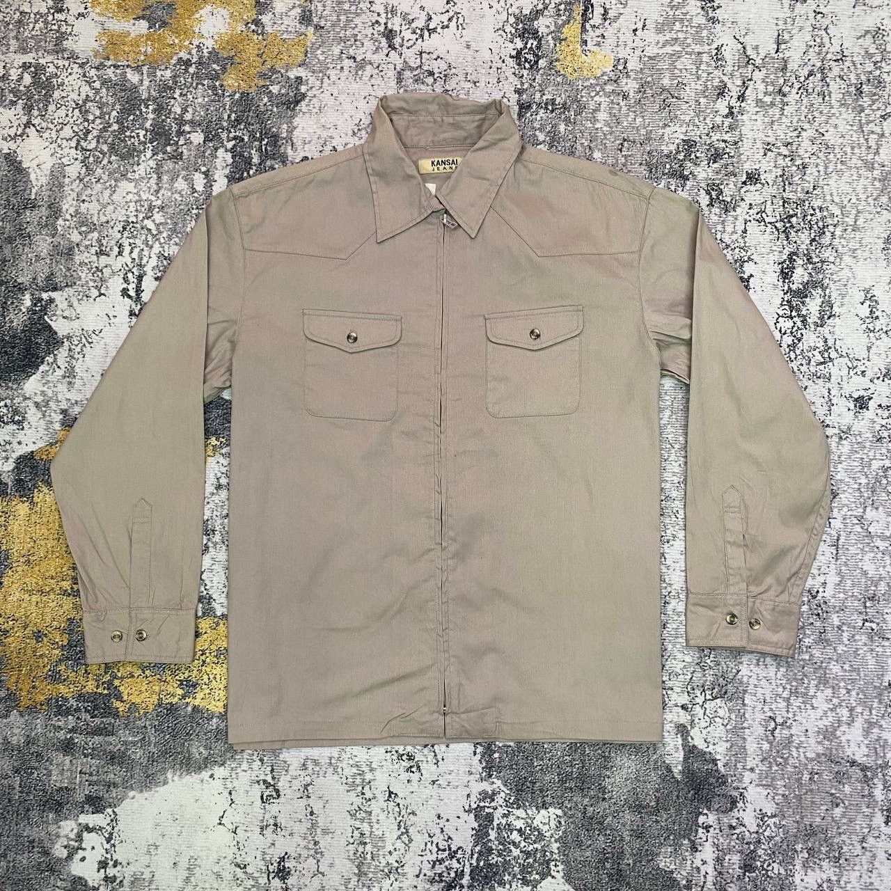 Kansai Yamamoto Z210 KANSAI JEANS WORKWEAR JACKET Size US XL / EU 56 / 4 - 1 Thumbnail
