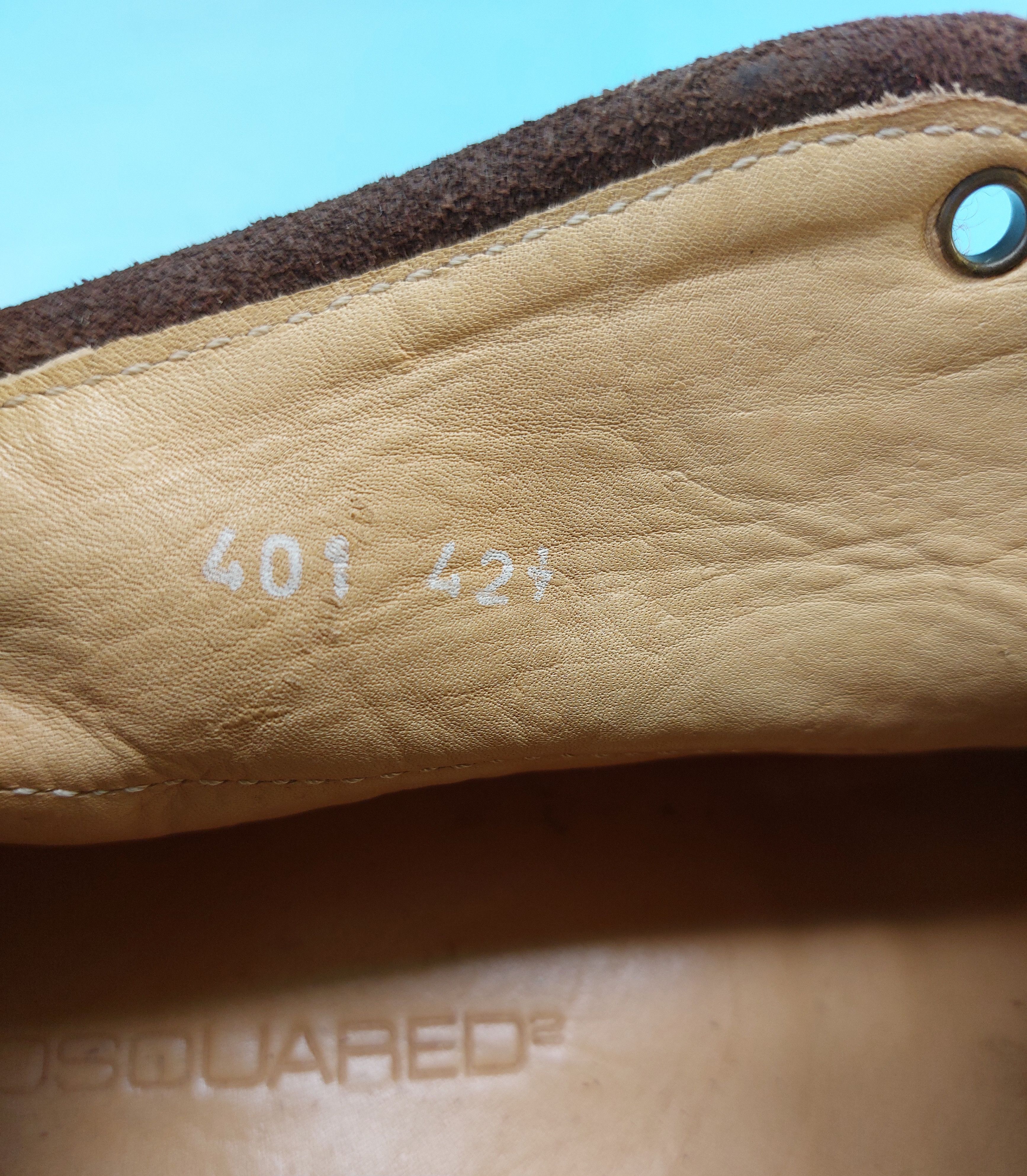 Dsquared2 DSQUARED2 x WOOLRICH suede leather chukka boot Size US 9.5 / EU 42-43 - 11 Thumbnail