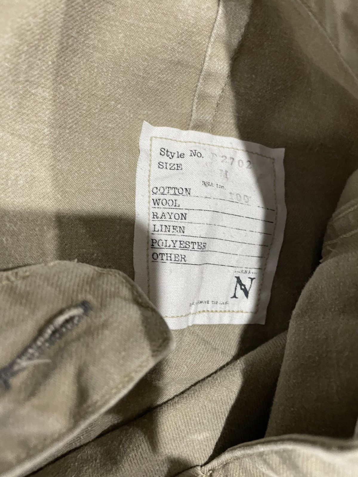 Japanese Brand × Vintage Vintage Japanese RNA Military Utility Style Pants Size US 32 / EU 48 - 11 Thumbnail