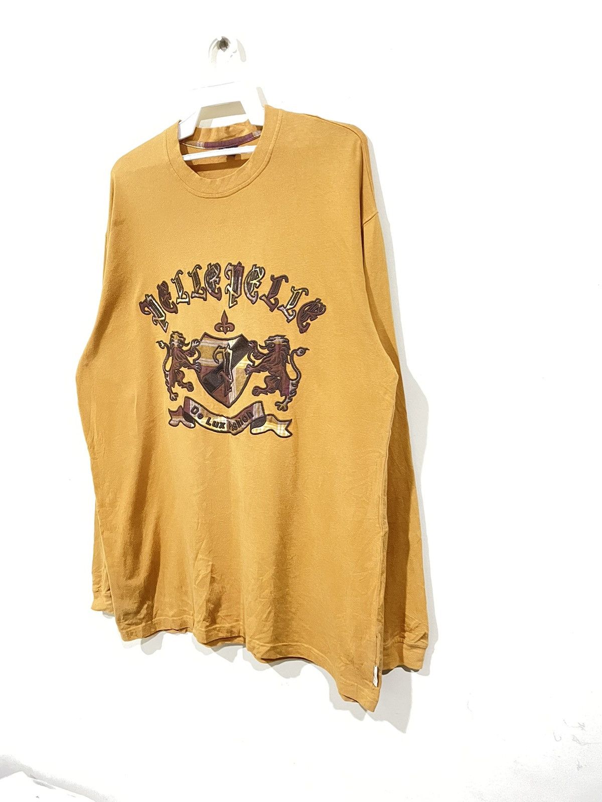 Marc Buchanan × Pelle Pelle Vintage Pelle Pelle Marc Buchanan Spellout Big Logo Shirts Size US XL / EU 56 / 4 - 3 Thumbnail