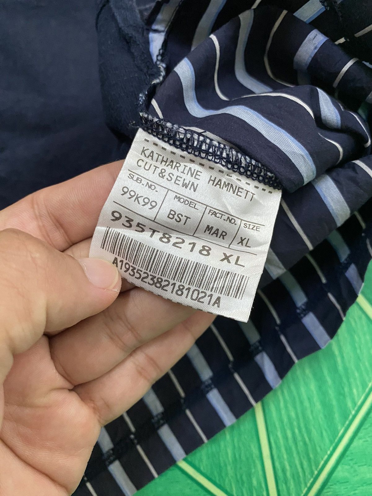 Japanese Brand Katherine Hamnett London Nice Design T Shirt Size US XL / EU 56 / 4 - 4 Thumbnail