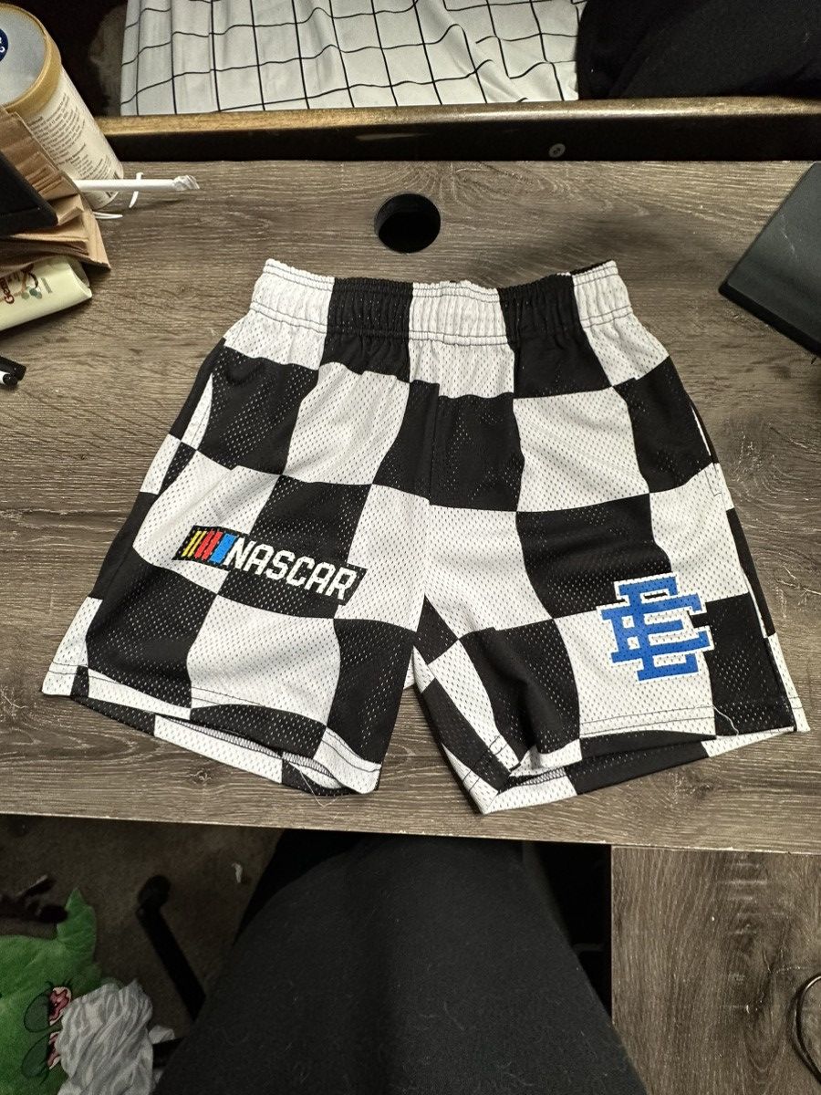 Eric Emanuel Nascar Checkered Flag Shorts