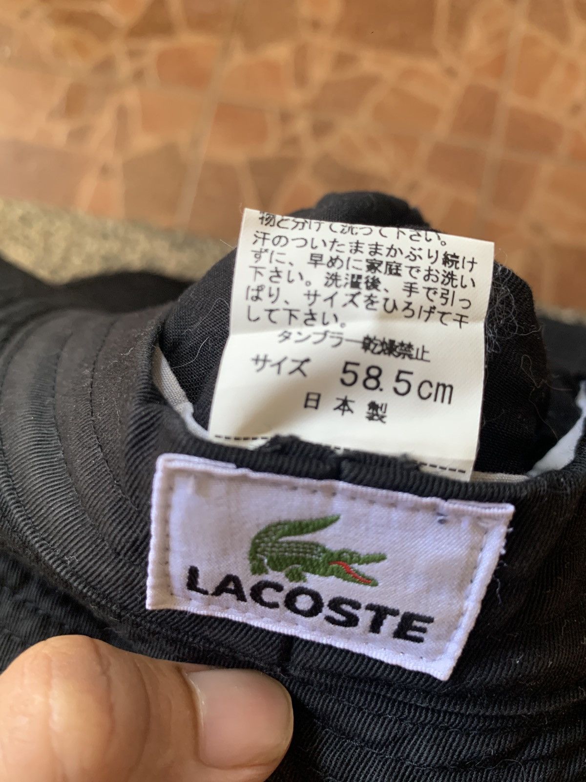 Lacoste × Vintage Lacoste Hat / Bucket Hat / Cap / Beanie Size ONE SIZE - 10 Thumbnail