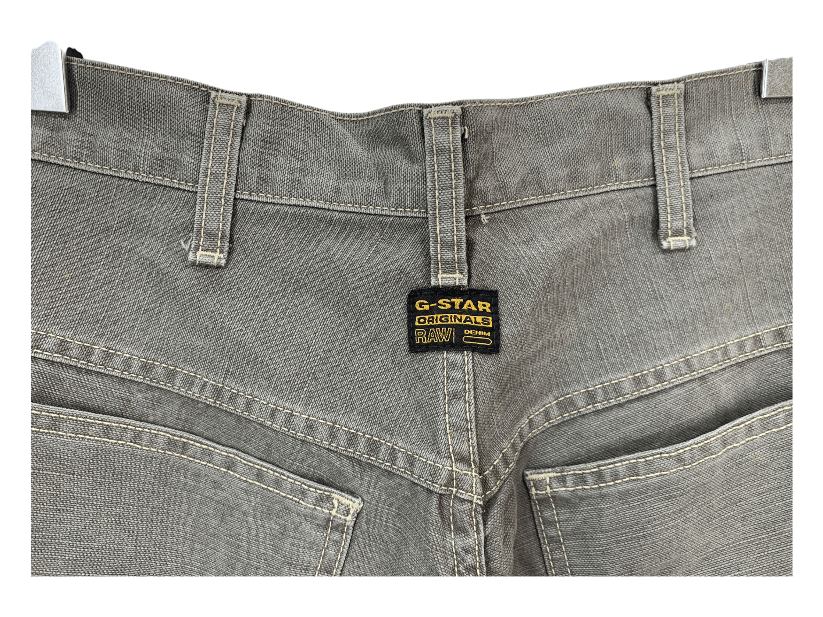 G-Star × Vintage G-Star Raw Denim J Shape Jeans Size US 31 - 7 Thumbnail