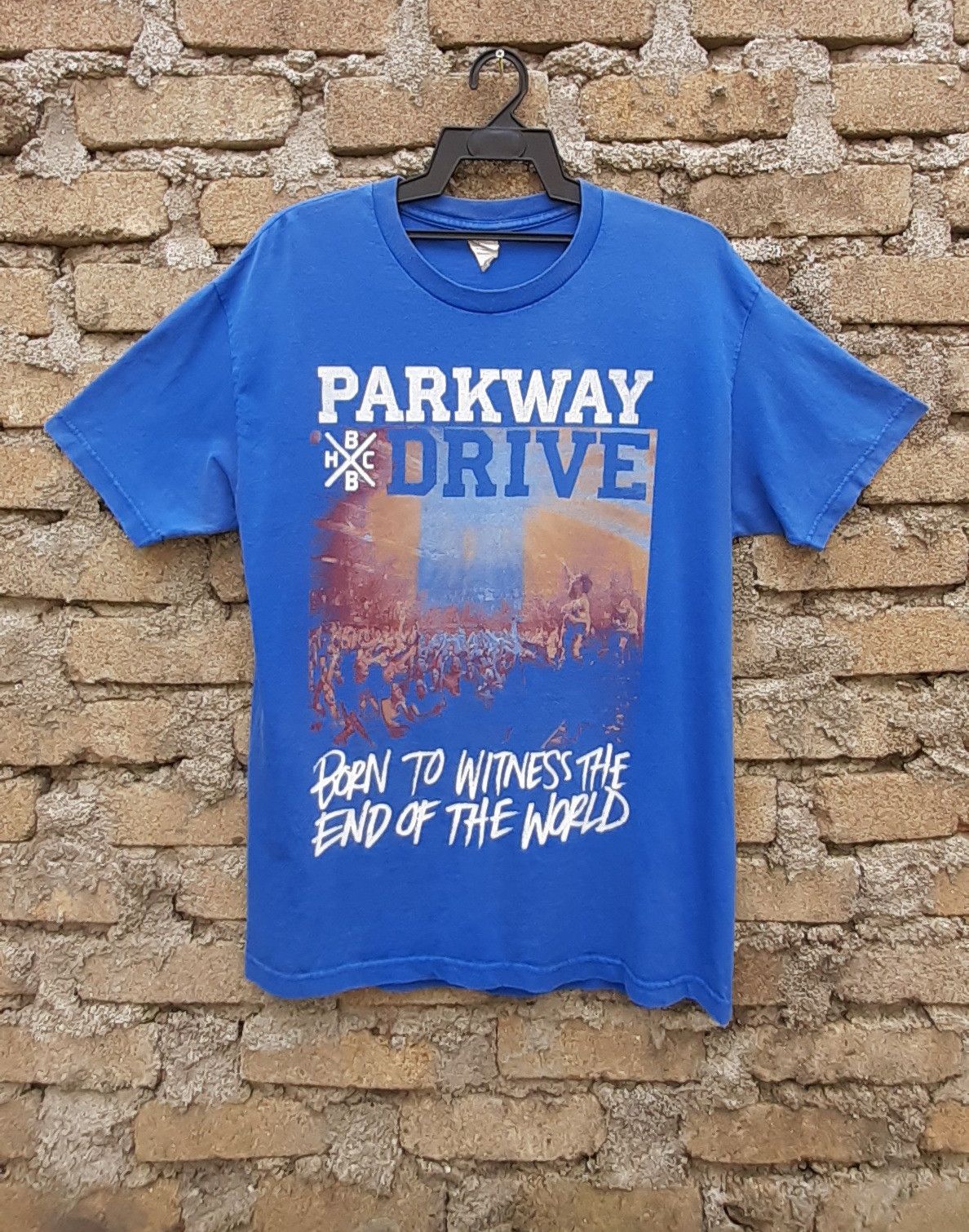 Band Tees × Vintage PARKWAY DRIVE Born To Witness The End Of The World Size US L / EU 52-54 / 3 - 2 Thumbnail