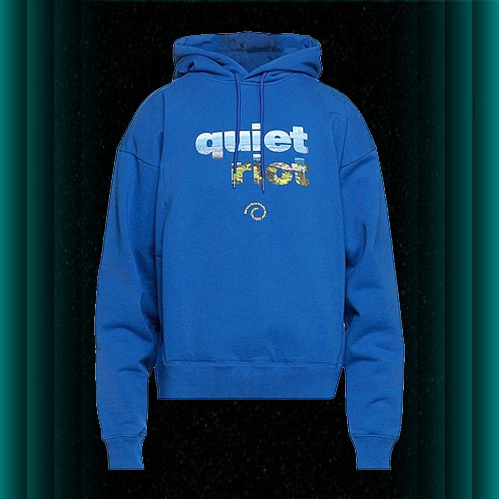 Martine Rose Hooded sweatshirts in Bright Blue Size US M / EU 48-50 / 2 - 1 Thumbnail