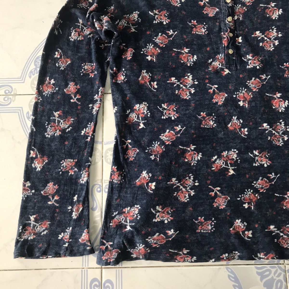 45rpm 45Rpm R Long Sleeve Tee Flowers Printed Size US S / EU 44-46 / 1 - 3 Thumbnail