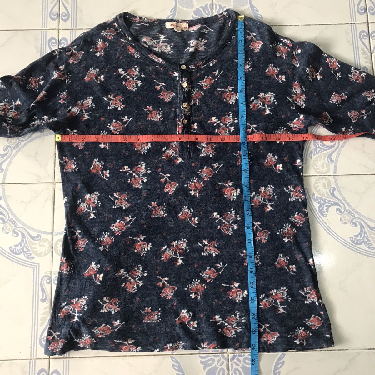 45rpm 45Rpm R Long Sleeve Tee Flowers Printed Size US S / EU 44-46 / 1 - 11 Thumbnail