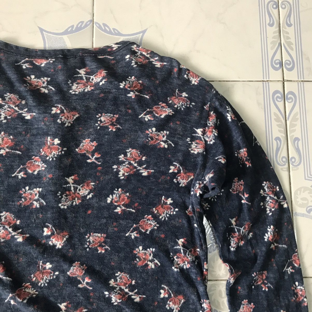 45rpm 45Rpm R Long Sleeve Tee Flowers Printed Size US S / EU 44-46 / 1 - 9 Thumbnail