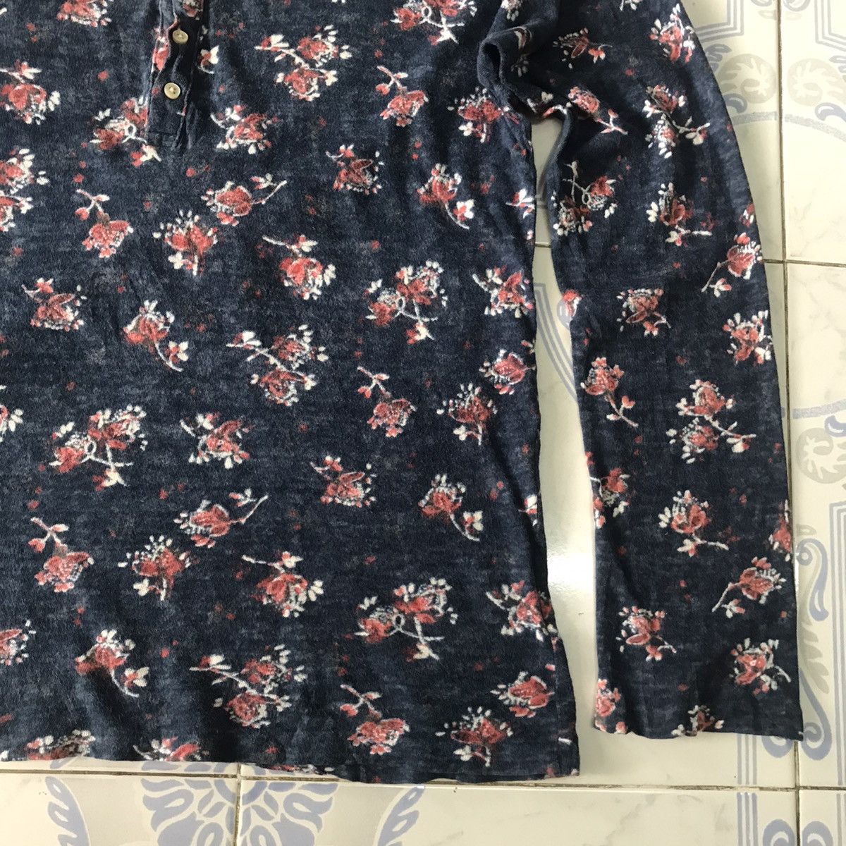 45rpm 45Rpm R Long Sleeve Tee Flowers Printed Size US S / EU 44-46 / 1 - 4 Thumbnail