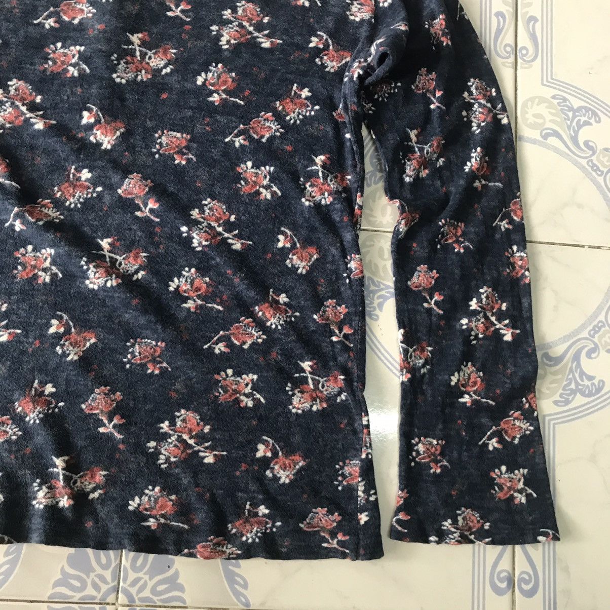 45rpm 45Rpm R Long Sleeve Tee Flowers Printed Size US S / EU 44-46 / 1 - 8 Thumbnail