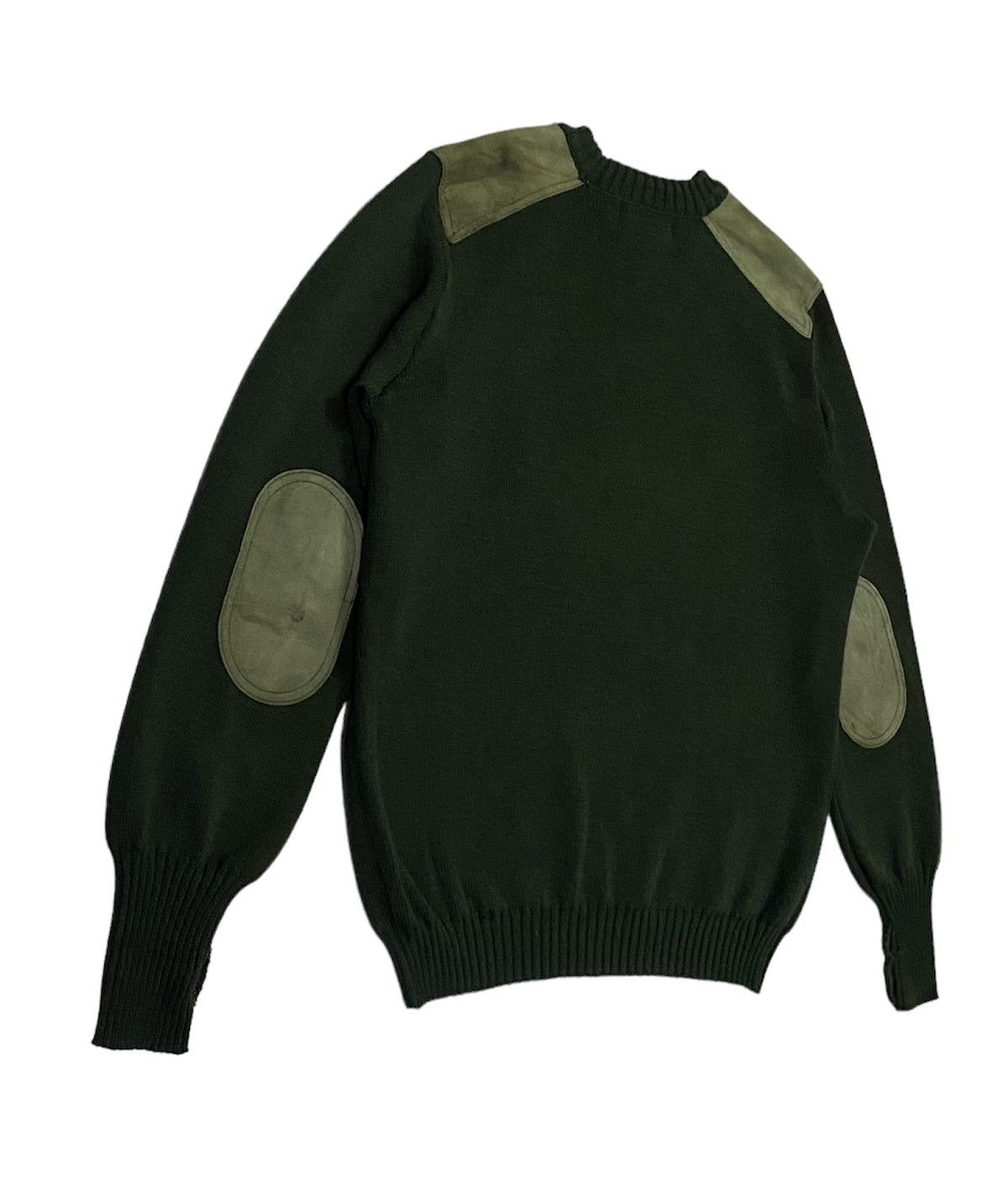 Burberry Vintage Burberry Elbow Patch Crew Knit Sweater Size US M / EU 48-50 / 2 - 16 Thumbnail