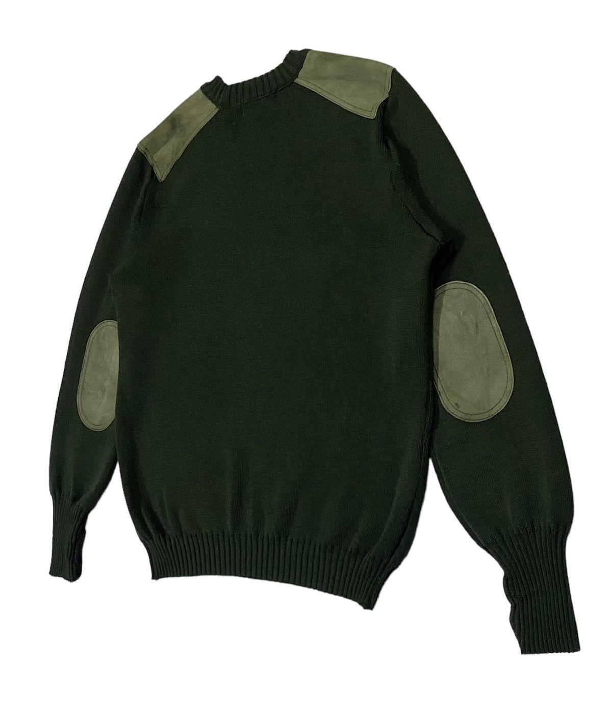 Burberry Vintage Burberry Elbow Patch Crew Knit Sweater Size US M / EU 48-50 / 2 - 15 Thumbnail