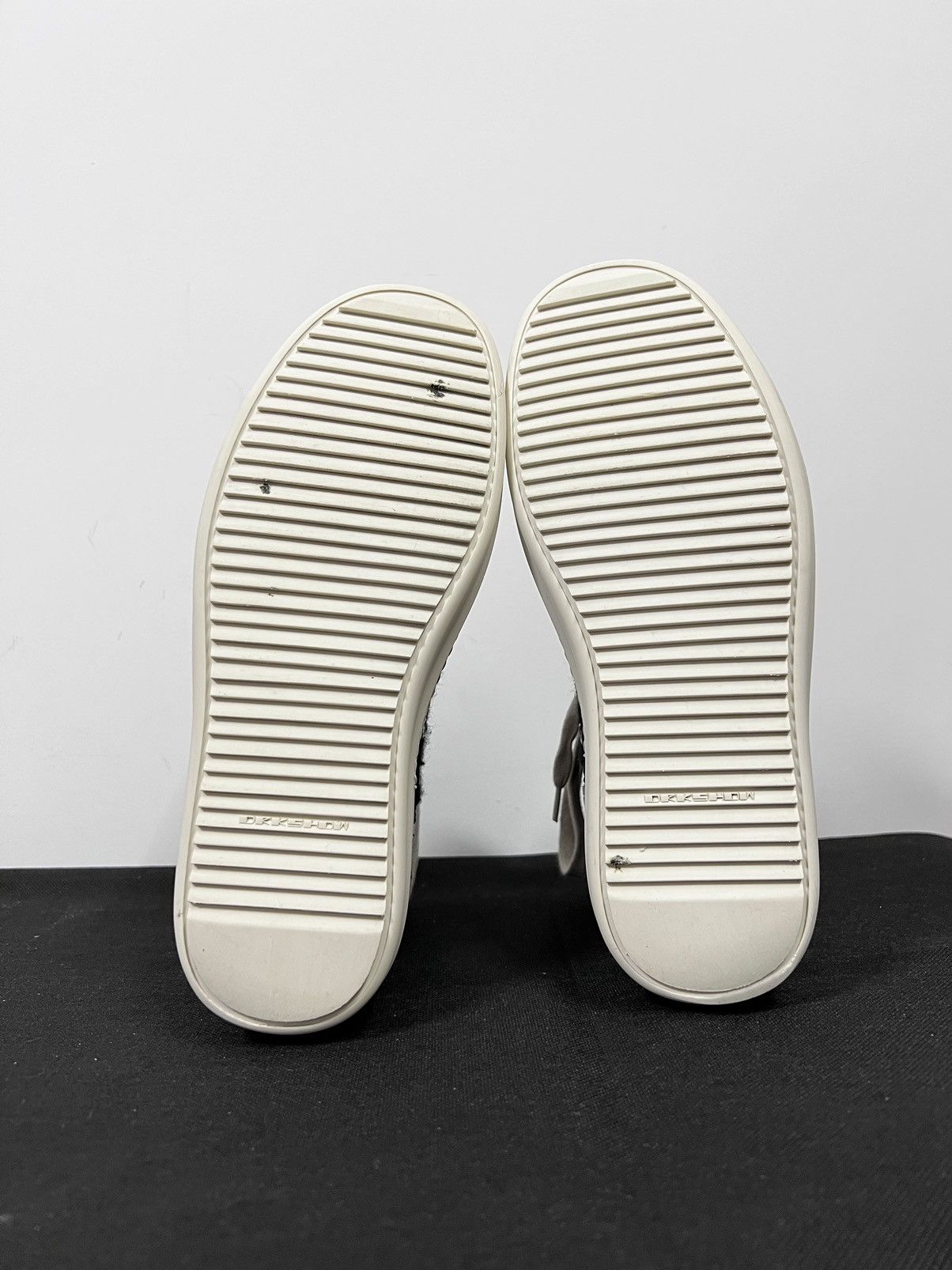 Rick Owens Drkshdw Rick owens drkshdw wool ramones high top sneakers sz37.5 Size US 7.5 / IT 37.5 - 7 Thumbnail