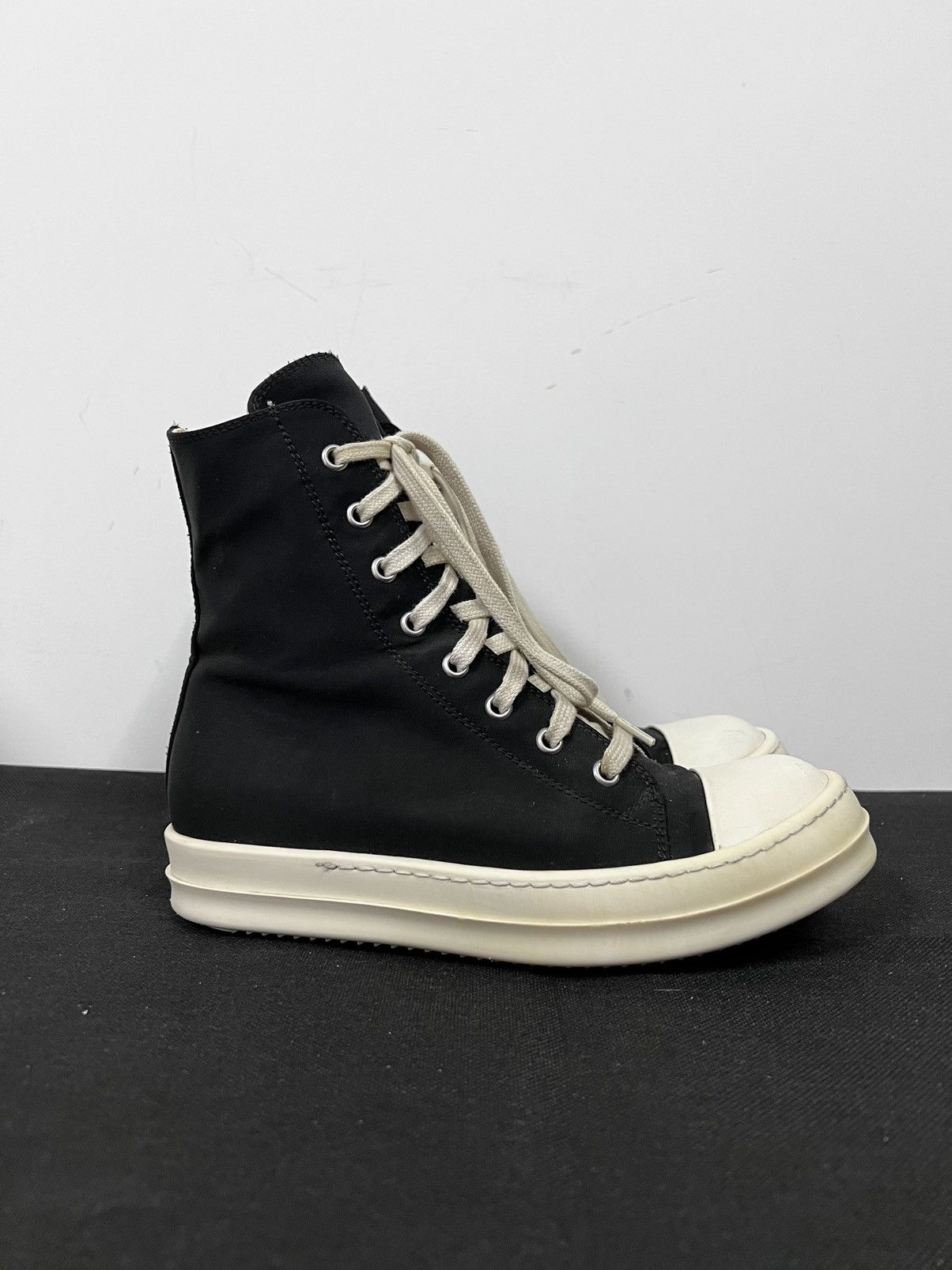 Rick Owens Drkshdw Rick owens drkshdw ramones high top sneakers sz36.5 Size US 6.5 / IT 36.5 - 5 Thumbnail