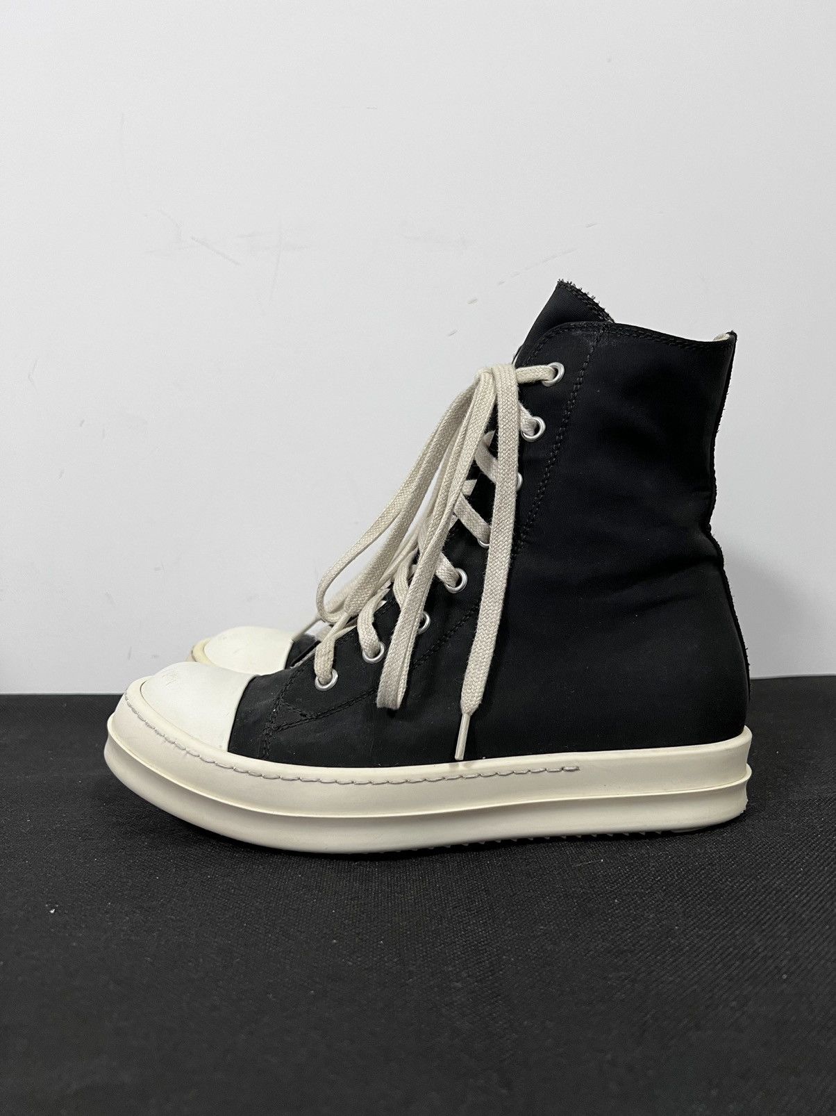 Rick Owens Drkshdw Rick owens drkshdw ramones high top sneakers sz36.5 Size US 6.5 / IT 36.5 - 2 Thumbnail